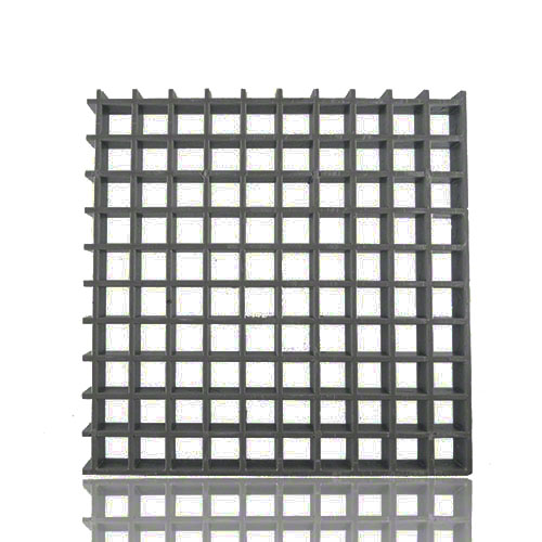 Schutzgitter 10 x 10 mm, 2000 x 1000 x 3 mm, elektrisch leitf&auml;hig